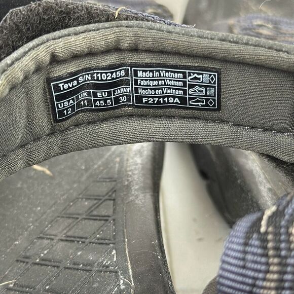 TEVA Terra FI 5 Sports Sandals Mens Hiking Universal Size 12 Madang Blue 1102456 - Picture 7 of 9